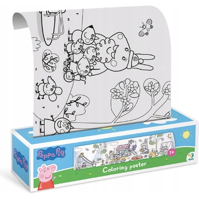 Omaľovánka v rolke Prasiatko Peppa 200184