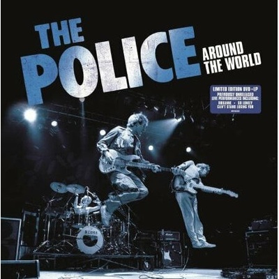 The Police Around The World Gold Coloured LP + DVD