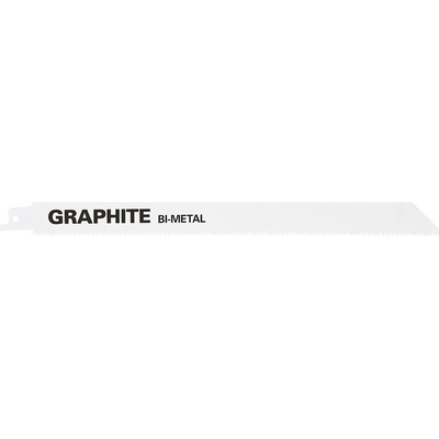 GRAPHITE Píly chvostovky, 225 x 20 x 0,9 mm, 6 TPI, 2 ks