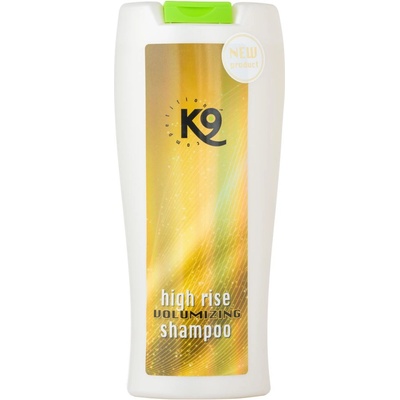 K9 High Rise Volumizing Shampoo jemný šampon pro objem pro psy a kočky 1:10 300 ml