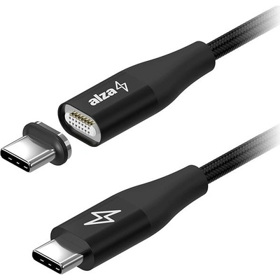 AlzaPower APW-CBTCMG110B MagCore USB-C, 5A, 100 W, 1m, černý
