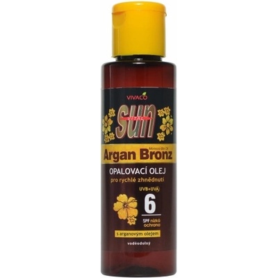 Vivaco Sun Argan oil olej Bronze s arganovým olejom SPF6 100 ml