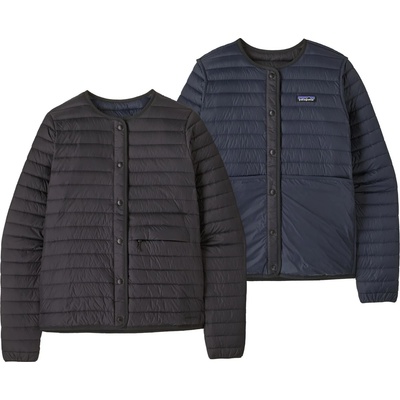 Patagonia Дамско пухено яке Patagonia Women's LW Reversible Down Sweater Cardigan Down jacket - Black - размер XS (104-7087-0111)