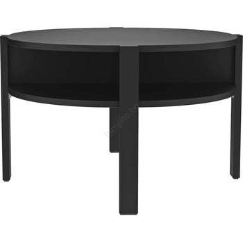 FORTE Холна маса rino, черна (fr0032)