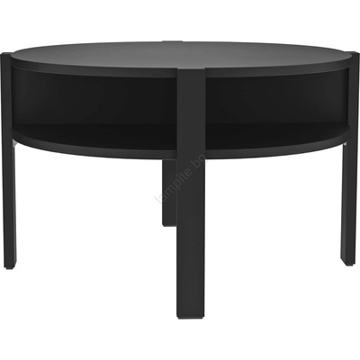 FORTE Холна маса rino, черна (fr0032)