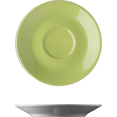 Lilien Podšálek Espresso Mocca Daisy 12 cm zelený