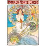 Enjoy - Puzzle Mucha: Monaco Monte Carlo - 1 000 piese