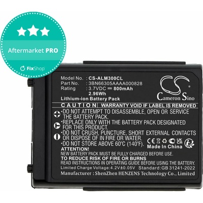 Baterie pro Alcatel Mobile 300, 400 Dect, Mobile Reflexes 300, 400, 800mAh, Li-Ion, 3.7V, 3BN66305AAAA000828, HQ