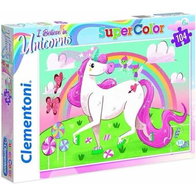 Clementoni Briliant I Believe in Unicorns 104 dílků