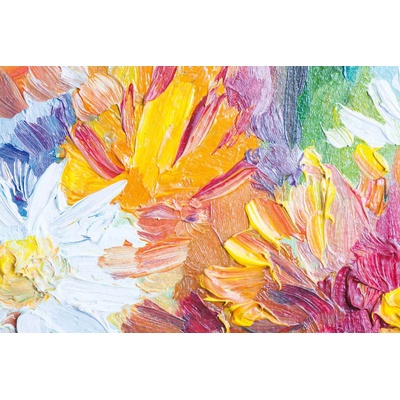 DIMEX ART Флизелинов фототапет маслена картина с цветя 375 x 250 см