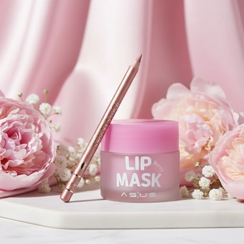 ASUS Сет Подахранваща маска за устни Asus & Молив за устни Vivienne Sabo