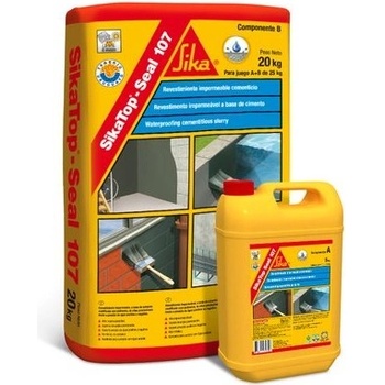 Sika SikaTop Seal-107 - двукомпонентна хидроизолация Компонент A (3695)