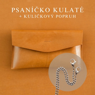 Wood Style psaníčko Kulaté Skořice Kuličkový