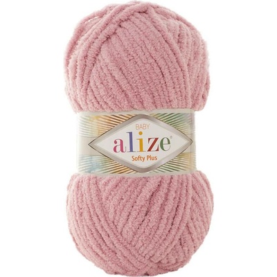 Alize příze Softy Plus 295 tmavší starorůžová