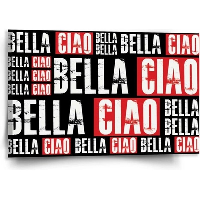 Sablio Obraz La Casa de Papel Professor or Bella Ciao motiv 2 - 120x80 cm