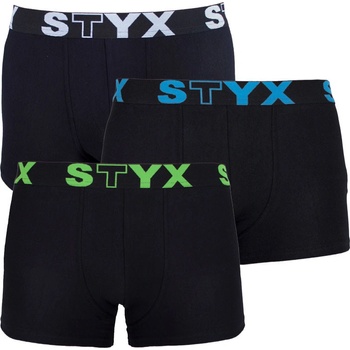Styx boxerky sportovní guma vícebarevné G9606162 3Pack