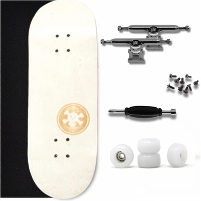 Blackriver Fingerboard Starter Set X-Wide 33,3 5PLY Mini Logo White