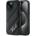 KARL LAGERFELD Калъф Karl Lagerfeld Diagonal Quilted Script за iPhone 15 Plus / 14 Plus - черен (3666339252236)