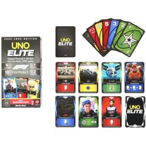 Mattel UNO Формула 1 Елитни състезатели (JLV42)