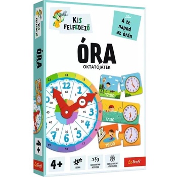 Trefl Трефл: Малък изследовател - Игра Часовник - на унгарски език (2841)