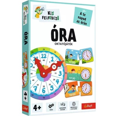 Trefl Трефл: Малък изследовател - Игра Часовник - на унгарски език (2841)