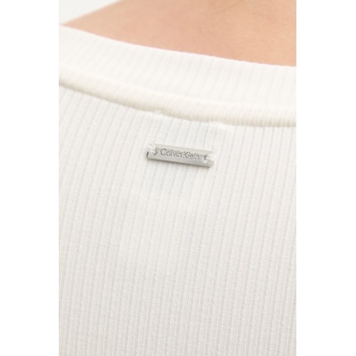 Calvin Klein блуза с дълги ръкави дамска от модал (LV044D235G)