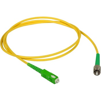 Conneu Оптични пач корди FC-APC - SC-APC сингъл мод, симплекс, 3м (CNFJ-FCASCAOS2SYE3mm-3)