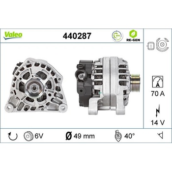 generátor VALEO 440287