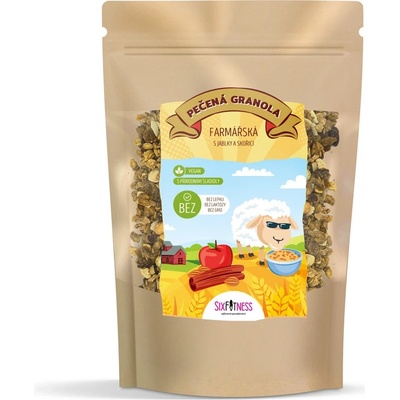 SixFitness Pečená granola - farmářská 500 g