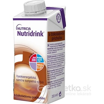 Nutridrink s příchutí čokoládovou 200 ml