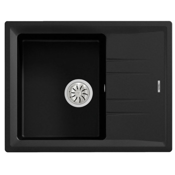 Teka Мивка Teka Stone 45 S-TG, Гранит, Обръщаема, За шкаф, 45 см, Черен (115330043)