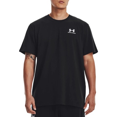 Under Armour Тениска Under Armour Under Armour UA Logo EMB Heavyweight Черен Velikost XL
