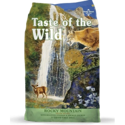 Taste of the Wild - суха храна за котки с печен елен и пушена сьомга, 6, 6кг