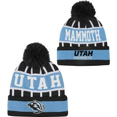 Outerstuff Dětská zimní čepice Utah Mammoth NHL Go Fast Cuffed Knit W Pom