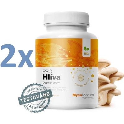 MycoMedica Hlíva PRO 2 x 90 kapsúl