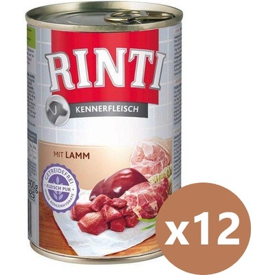 Rinti Kennerfleisch jahňacie 12 x 400 g