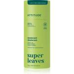 ATTITUDE Super Leaves Natural Deodorant дезодорант стик без алуминий Pear & Amber 75 гр