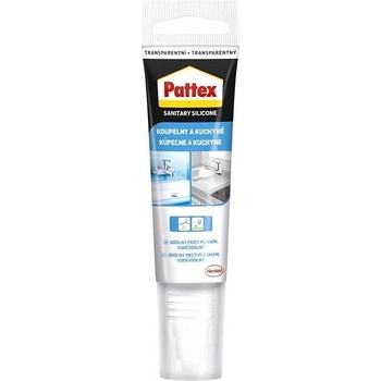 PATTEX Vodeodolný sanitárny tmel transparentny 50 ml
