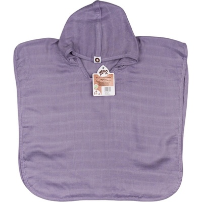 Bambusové mušelínové pončo XKKO BMB Colours Lavender Aura