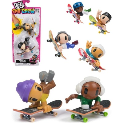 Tech Deck Spin Master SK8 CREW FINGERBOARD S FIGURKOU DVOJBALENÍ, více druhů
