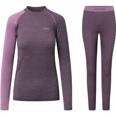 Viking dámske termoprádlo Mounti Lady Set Base Layer Purple