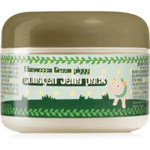 Elizavecca Green Piggy Collagen Jella Pack стягаща колагенова маска интензивно възстановяване и разтягане на кожата 100ml