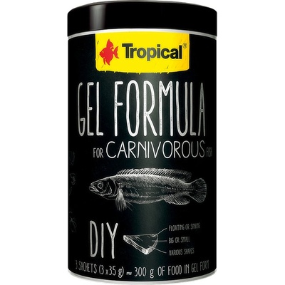 Tropical Gel Formula Carnivore 1 l, 105 g