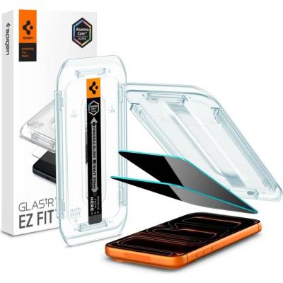 Spigen Glass tR EZ Fit (Privacy) 2-ПАК защитено стъкло прозрачно за iPhone 16 Pro Max (AGL07908)