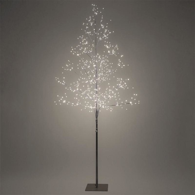 Solight LED venkovní stromek 150cm 360 LED teplé bílé světlo hnědá barva