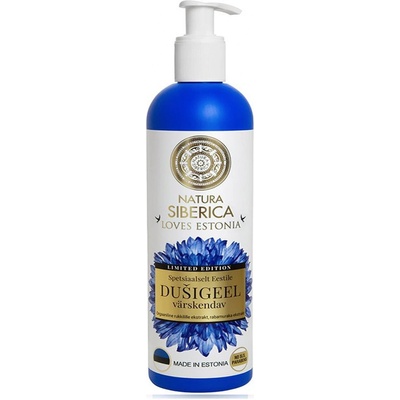 Natura Siberica Siberie Blanche osvěžující sprchový gel stříbrná bříza 400 ml