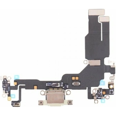 Nabíjací obvod + Flex kábel iPhone 15 - žltý IPH0252