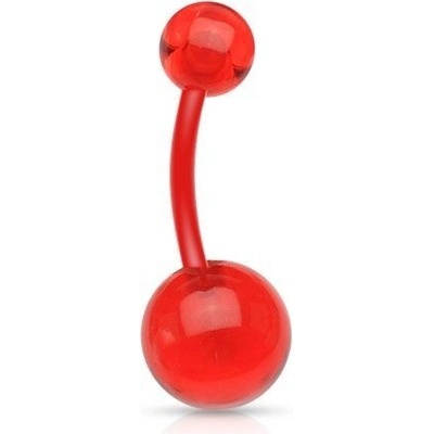 Šperky4U piercing do pupíku banánek BA01051-R