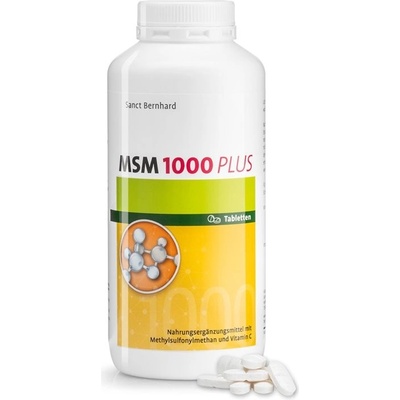 Sanct Bernhard MSM 1000 mg PLUS 500 tablet