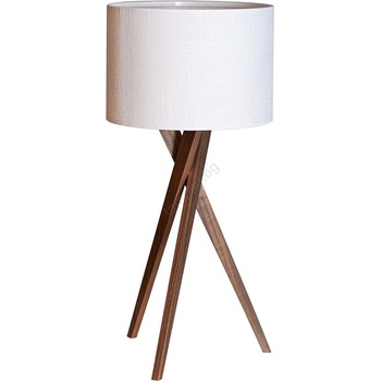 By Rydéns 4002720-6003 - Настолна лампа VEGA 1xE27/8W/230V бяла/орех (RS0101)